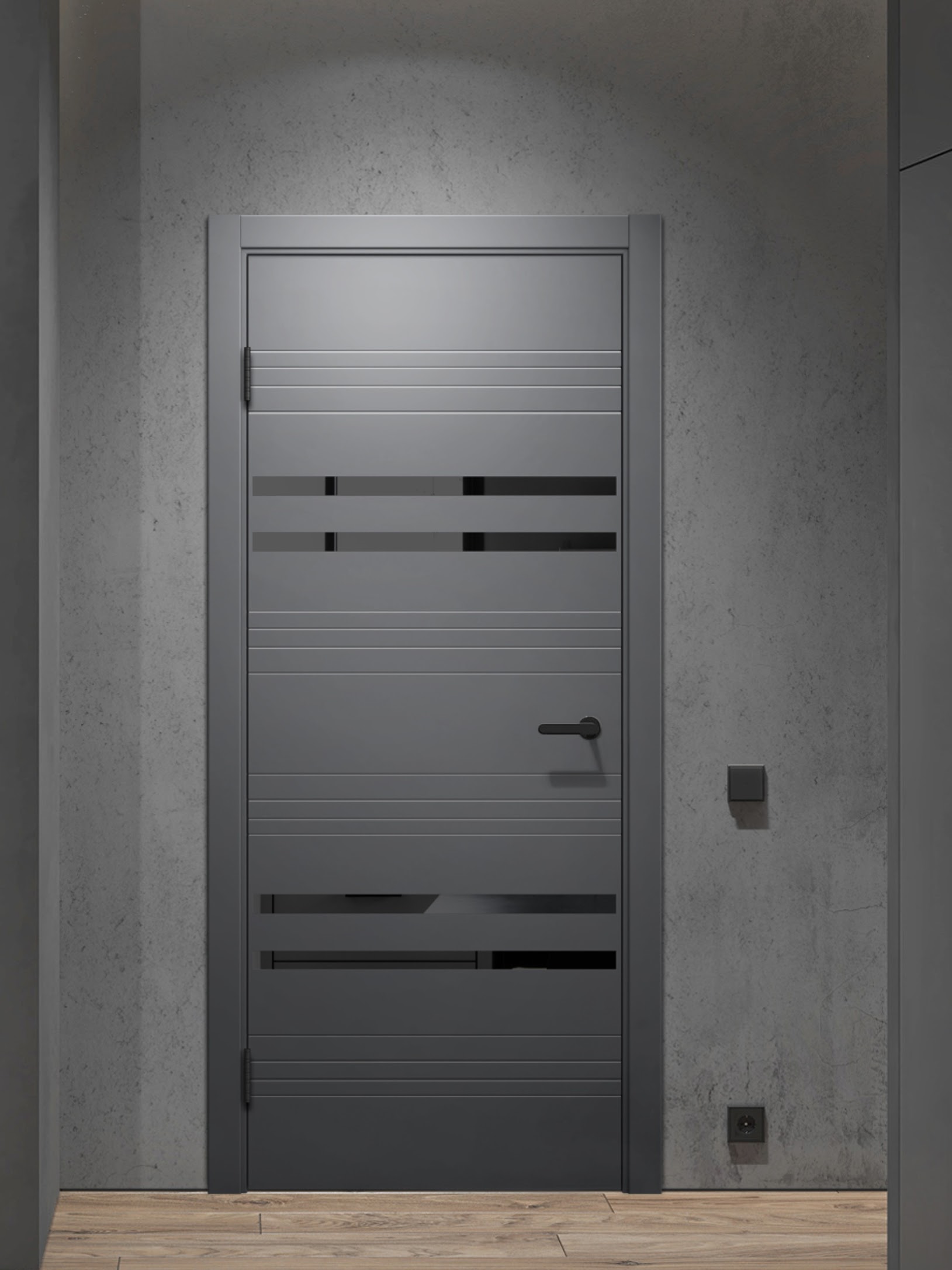 Флэт Лайн — современные каркасные двери