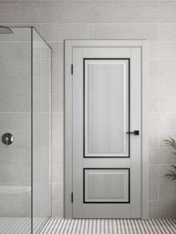 Стиль — каркасные фрезерованные двери