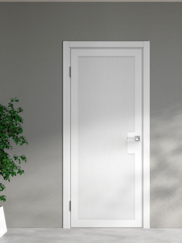 Вектор — каркасные современные двери