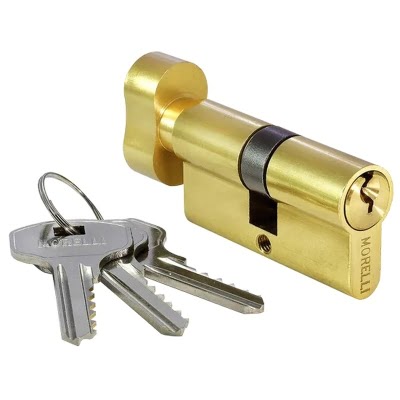 Механизм цилиндровый 60CKPG (золото)
