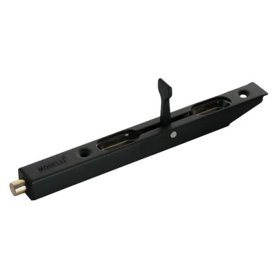 Торцевой шпингалет L160BL (черный)
