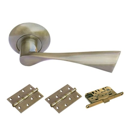 Комплект фурнитуры MH01-MS4BB (ЦАМ, бронза)