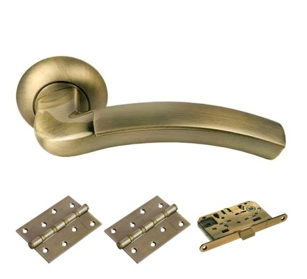 Комплект фурнитуры MH02-MS4BB (ЦАМ, бронза – античная бронза)