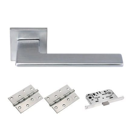 Комплект фурнитуры MH51-S6-MS4BB (ЦАМ, матовый хром)
