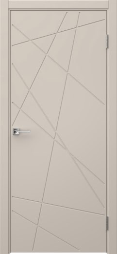 Межкомнатная дверь Графика 1 эмаль мокко