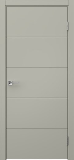 Межкомнатная дверь Графика 3 эмаль RAL 7044