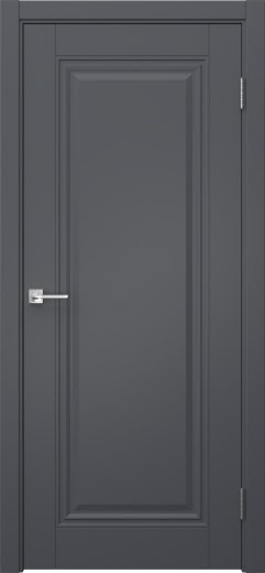 Межкомнатная дверь Карат 1 эмаль графит