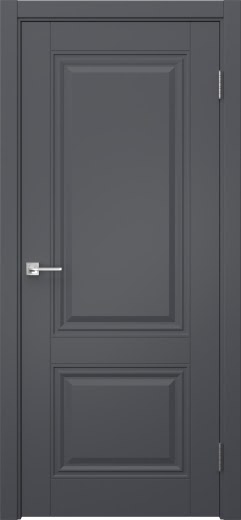 Межкомнатная дверь Карат 2 эмаль графит