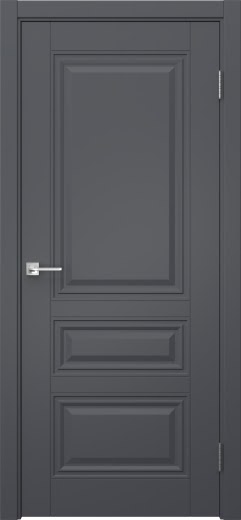 Межкомнатная дверь Карат 3 эмаль графит