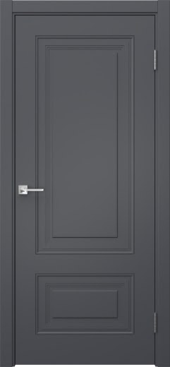Межкомнатная дверь Оба 2 эмаль графит