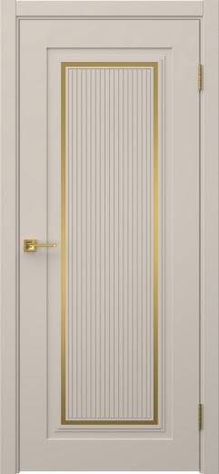 Межкомнатная дверь Смарт 1М эмаль мокко