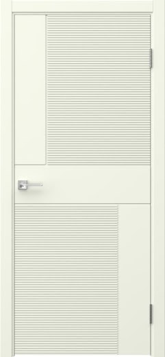 Межкомнатная дверь Соло 1 эмаль RAL 9010