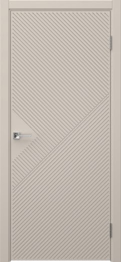 Межкомнатная дверь Соло 12 эмаль мокко