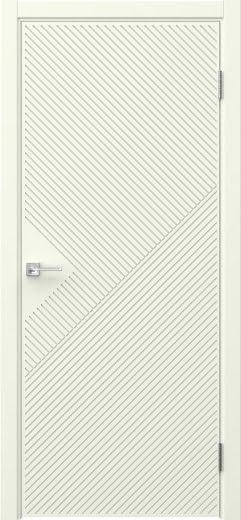 Межкомнатная дверь Соло 12 эмаль RAL 9010