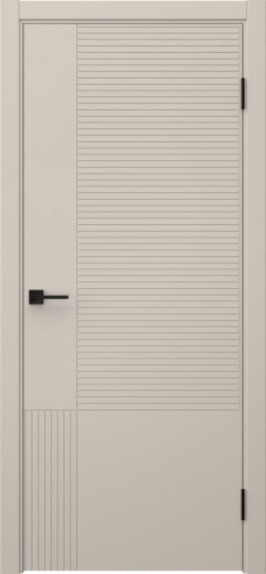 Межкомнатная дверь Соло 17 эмаль мокко