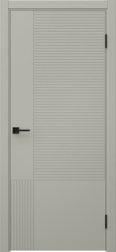 Межкомнатная дверь Соло 17 эмаль RAL 7044