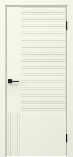 Межкомнатная дверь Соло 17 эмаль RAL 9010
