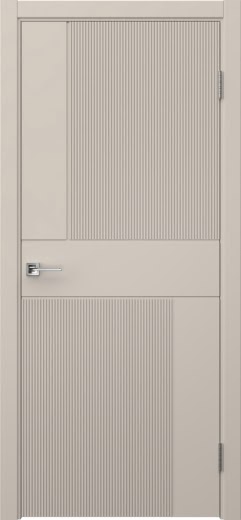 Межкомнатная дверь Соло 1V эмаль мокко