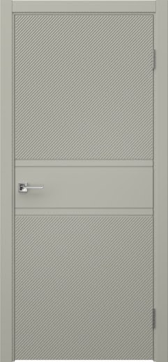 Межкомнатная дверь Соло 2 эмаль RAL 7044