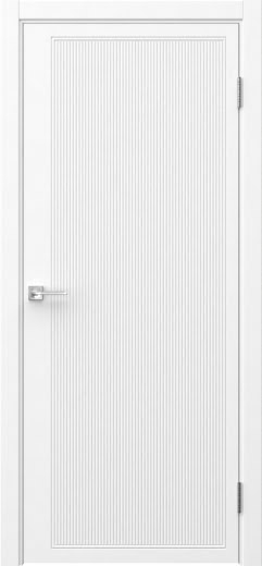 Межкомнатная дверь Вектор 10 эмаль белая