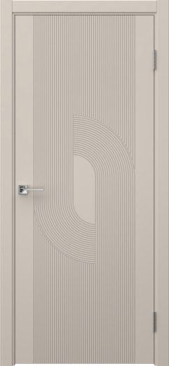 Межкомнатная дверь Вектор 2 эмаль мокко