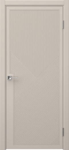 Межкомнатная дверь Вектор 3 эмаль мокко