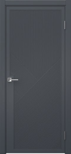 Межкомнатная дверь Вектор 3 эмаль RAL 7012