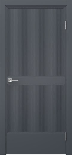 Межкомнатная дверь Вектор 4 эмаль RAL 7012