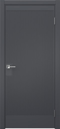 Межкомнатная дверь Вектор 5 эмаль графит