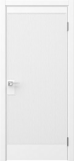 Межкомнатная дверь Вектор 5 эмаль белая