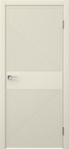 Межкомнатная дверь Вектор 6 эмаль RAL 9001