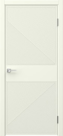 Межкомнатная дверь Вектор 6 эмаль RAL 9010