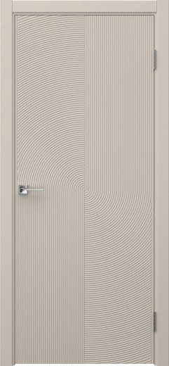 Межкомнатная дверь Вектор 7 эмаль мокко