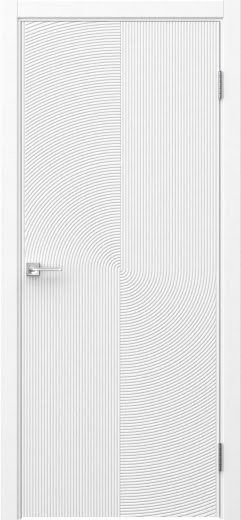Межкомнатная дверь Вектор 7 эмаль белая