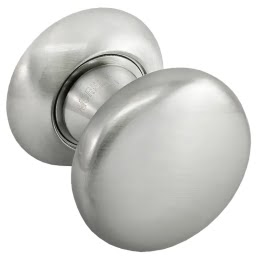 Дверная ручка MHR01SN (ЦАМ, белый никель)