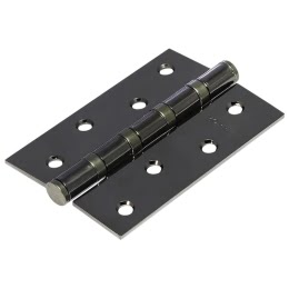 Петля дверная MS4BB-BN (универсальная врезная на подшипниках, цвет: черный никель)