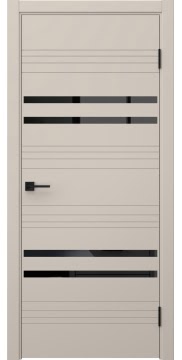 Дверь, Флэт Лайн 4 (эмаль мокко, со стеклом)