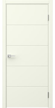 Межкомнатная дверь Графика 3 эмаль RAL 9010 — 1564