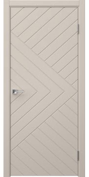 Межкомнатная дверь Графика 4 эмаль мокко — 1568