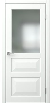 Дверь 2000х700, Интеграл 3 ( светло-серая, со стеклом)