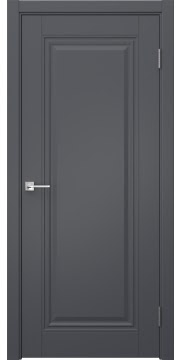 Межкомнатная дверь Карат 1 эмаль графит — 1619