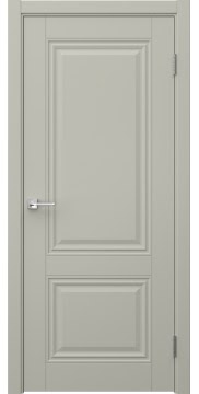 Межкомнатная дверь Карат 2 эмаль RAL 7044 — 1628