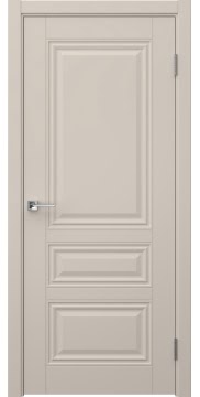 Межкомнатная дверь Карат 3 эмаль мокко — 1677