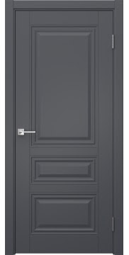 Межкомнатная дверь Карат 3 эмаль графит — 1633