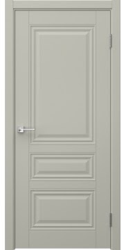 Межкомнатная дверь Карат 3 эмаль RAL 7044 — 1635