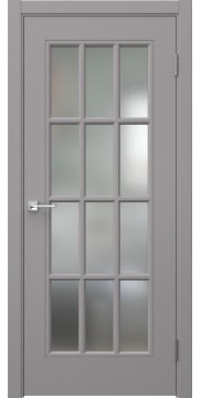 Дверь, Мриба 12 (RAL 7036, со стеклом)