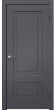 Межкомнатная дверь Оба 2 эмаль графит — 1661