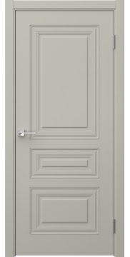 Межкомнатная дверь Оба 3 эмаль RAL 7044 — 1670