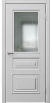 Дверь, Скандинавия 4 ( графит патина серебро)