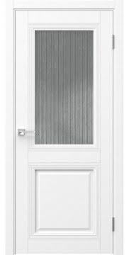 Дверь, София 2 багет 1 (экошпон аляска, со стеклом)